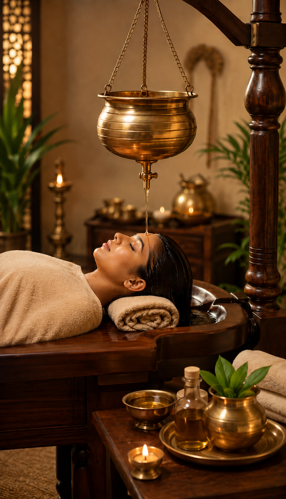 Shirodhara Therapy in Kharadi, Pune for Stress Relief & Mental Wellness