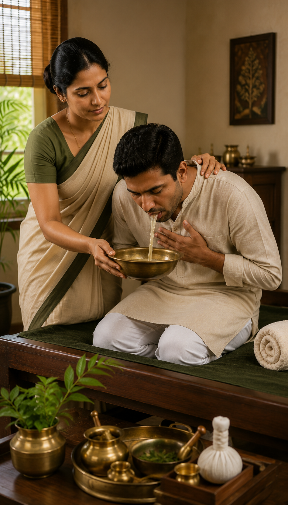 Vamana Therapy in Kharadi, Pune for Ayurvedic Detox & Kapha Balance