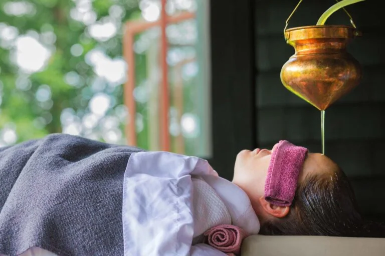 Shirodhara therapy placeholder